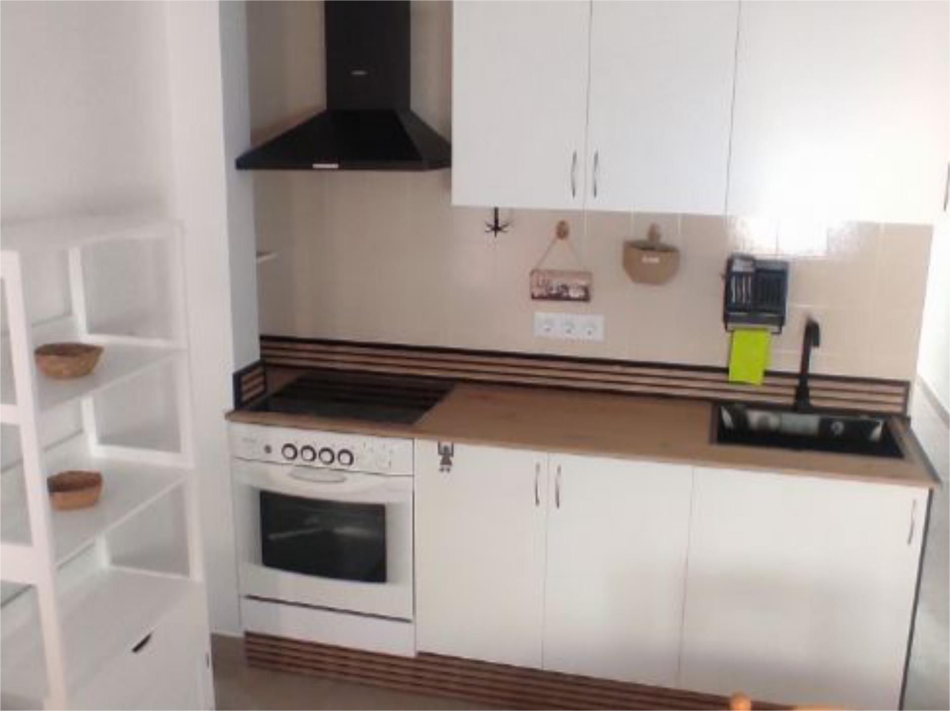 Kitchen of Planta baja for sale in  Almería Capital  with Terrace and Furnished