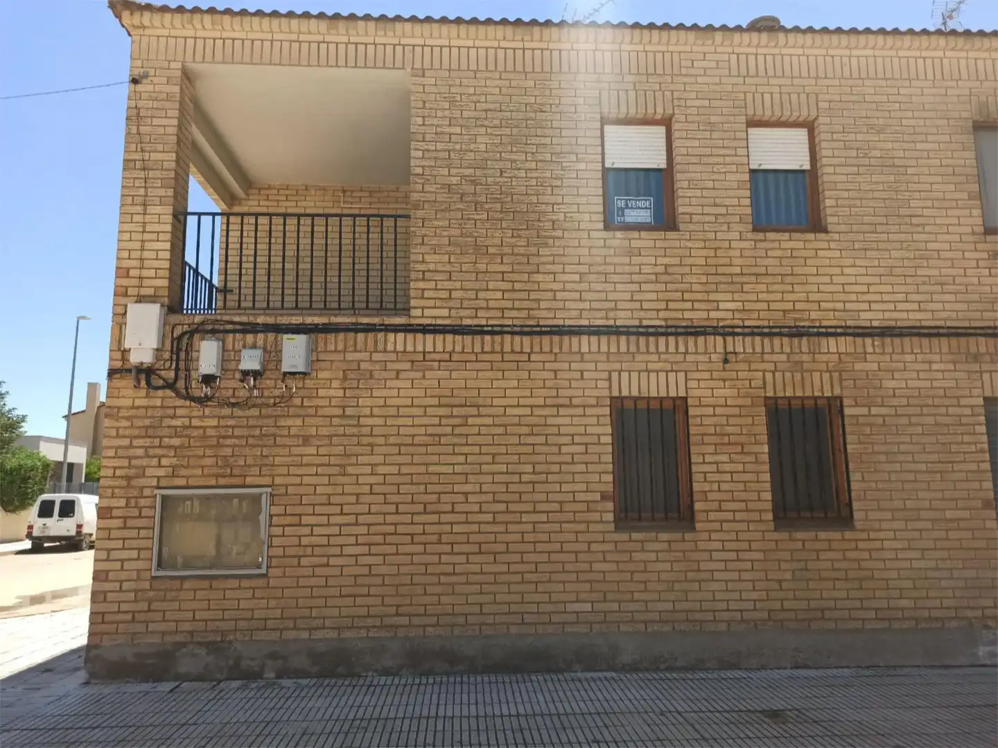 Exterior view of Flat for sale in Sádaba  with Heating, Terrace and Storage room