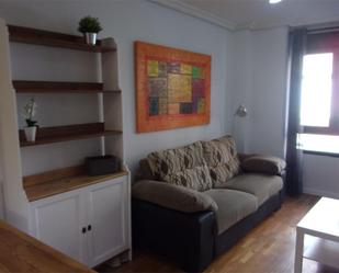 Living room of Flat to rent in Oviedo   with Heating, Parquet flooring and Furnished