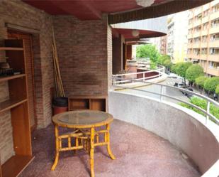Terrace of Flat to rent in  Lleida Capital  with Heating, Parquet flooring and Terrace
