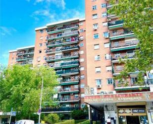 Exterior view of Flat for sale in  Madrid Capital  with Heating, Private garden and Terrace