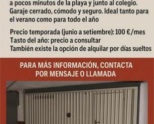 Parking of Garage to rent in Noja