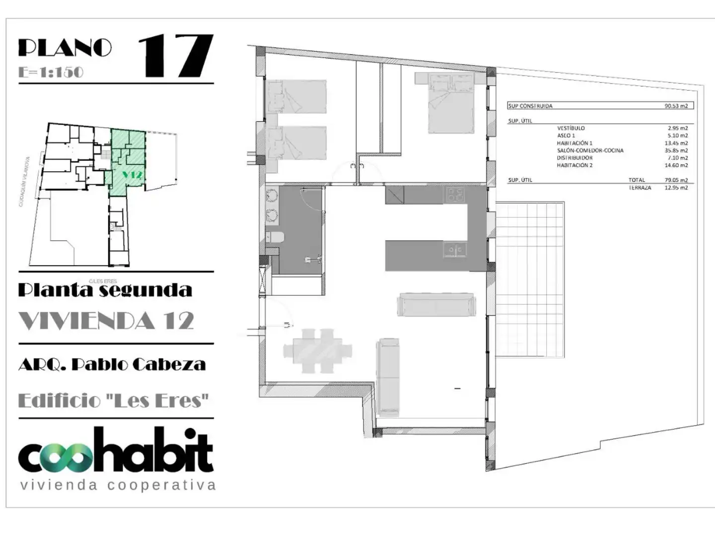 Flat for sale in Ibi  with Heating, Private garden and Parquet flooring