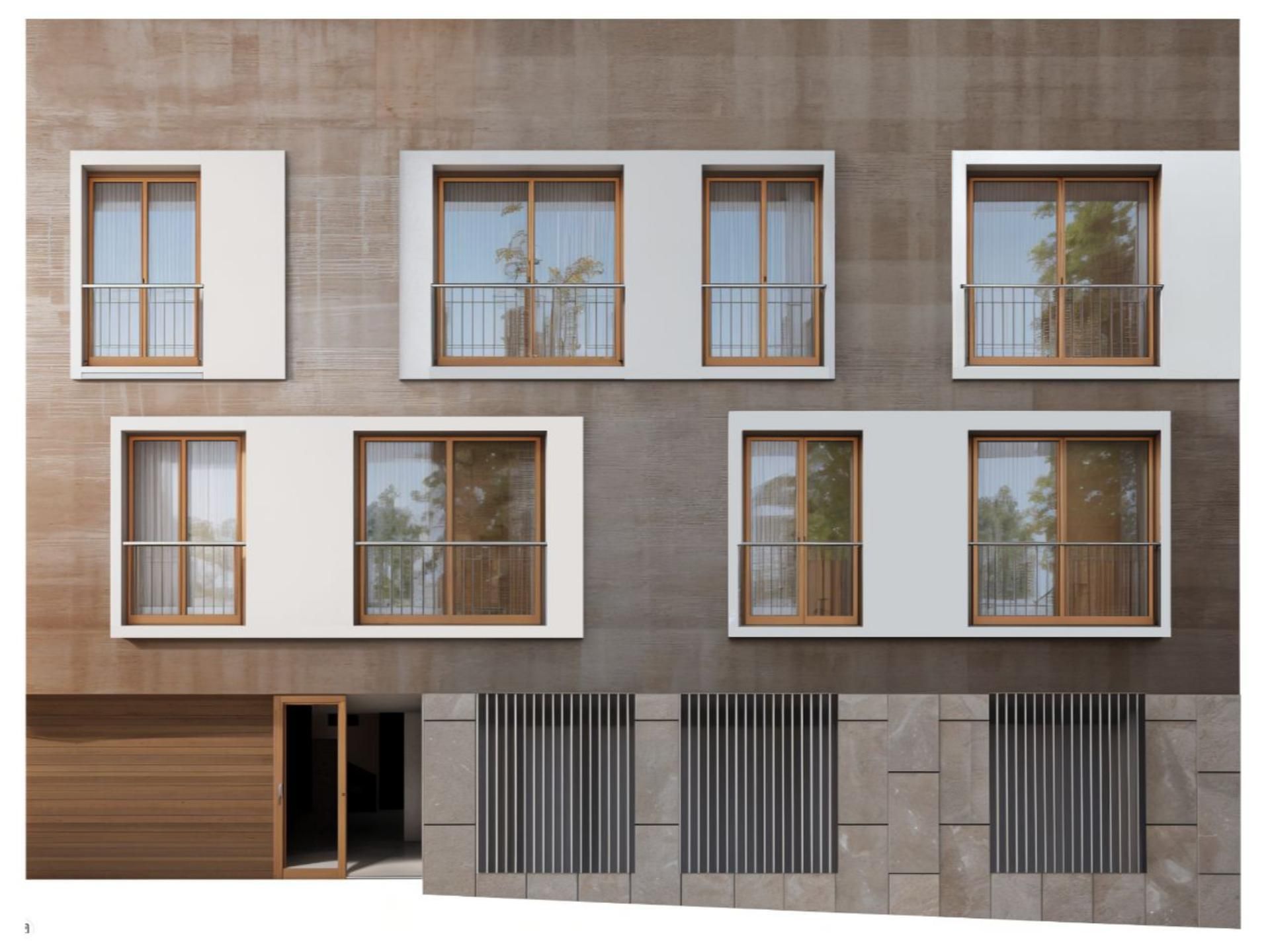 Exterior view of Flat for sale in Ibi  with Heating, Private garden and Parquet flooring