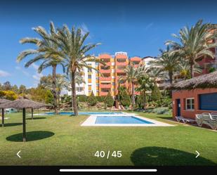 Garden of Flat for sale in Estepona  with Air Conditioner, Terrace and Swimming Pool
