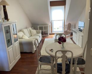 Sala d'estar de Àtic de lloguer en A Coruña Capital 