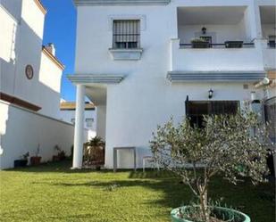 Exterior view of Single-family semi-detached to rent in Bollullos de la Mitación  with Private garden, Terrace and Storage room