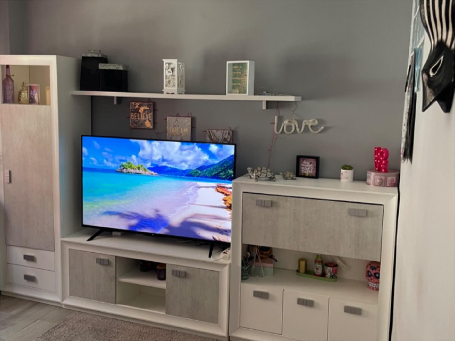 Living room of Flat for sale in Linares  with Air Conditioner and Balcony