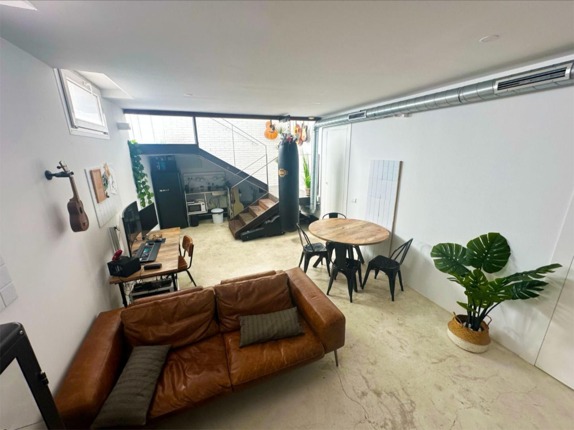 Sala de estar de Piso en venta en  Madrid Capital con Aire acondicionado