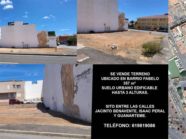 Terreno urbanizable en Venta en Calle Isaac Peral, 2 en Fabelo