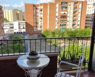Balcony of Flat to rent in Badajoz Capital  with Air Conditioner, Terrace and Furnished