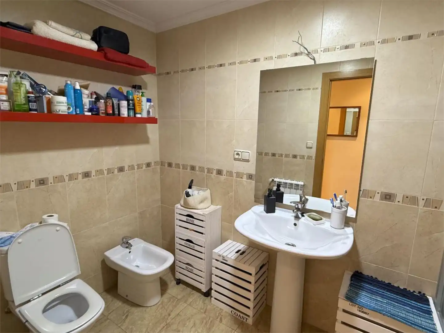 Wohnung zum Verkauf in Calle Cristo, 57, La Roda Badezimmer von Wohnung zum Verkauf in La Roda mit Klimaanlage und Balkon