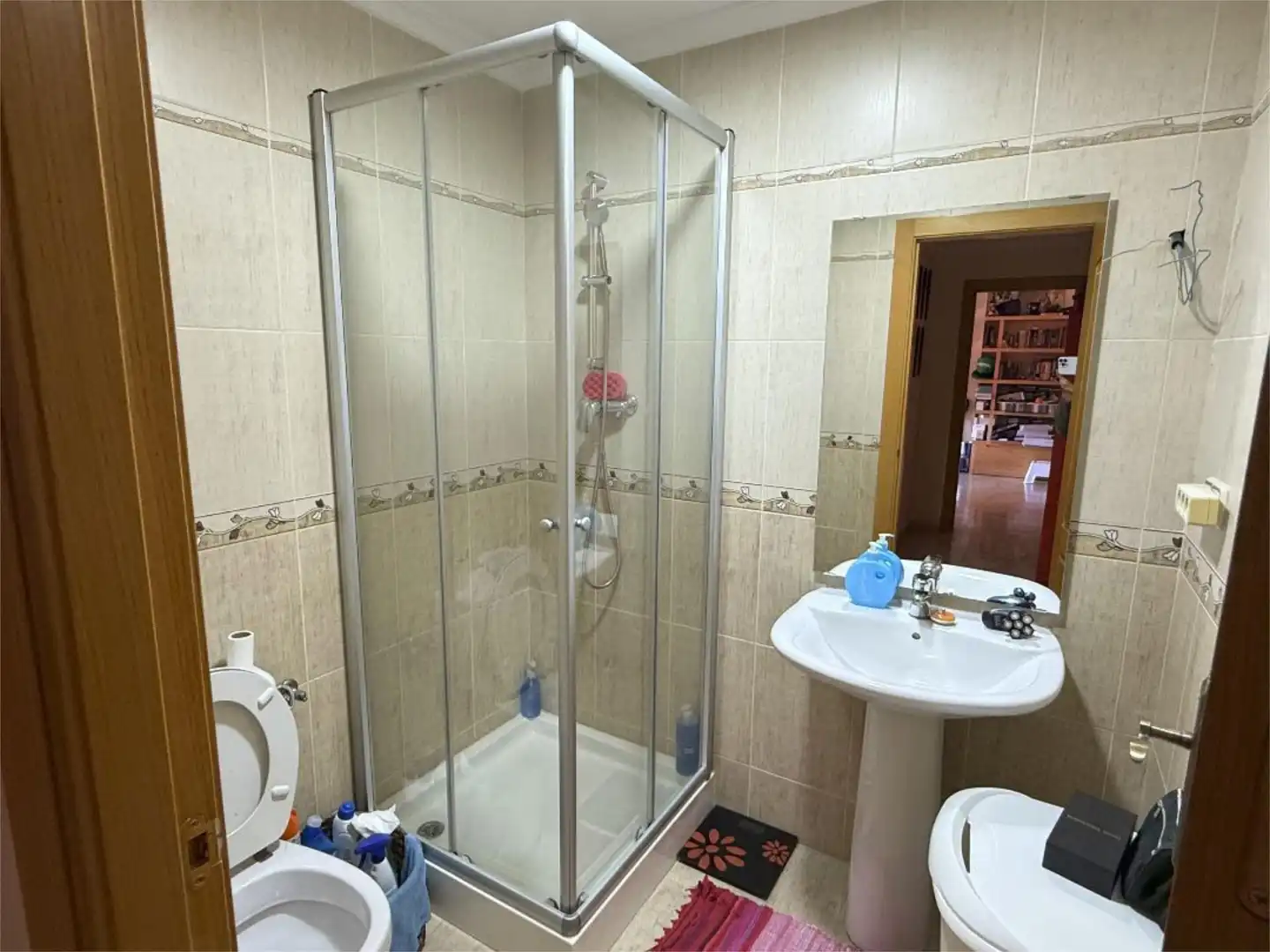 Wohnung zum Verkauf in Calle Cristo, 57, La Roda Badezimmer von Wohnung zum Verkauf in La Roda mit Klimaanlage und Balkon
