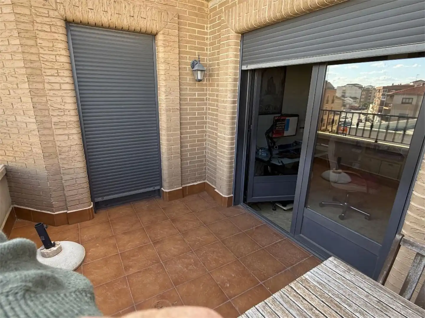 Wohnung zum Verkauf in Calle Cristo, 57, La Roda Terrasse von Wohnung zum Verkauf in La Roda mit Klimaanlage und Balkon