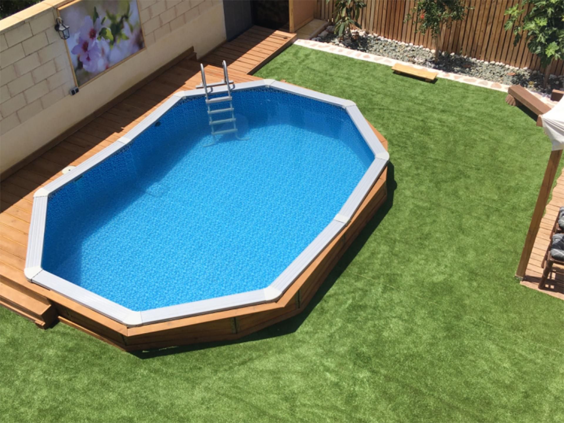 Piscina de Casa o xalet de lloguer en El Campello amb Aire condicionat, Terrassa i Piscina