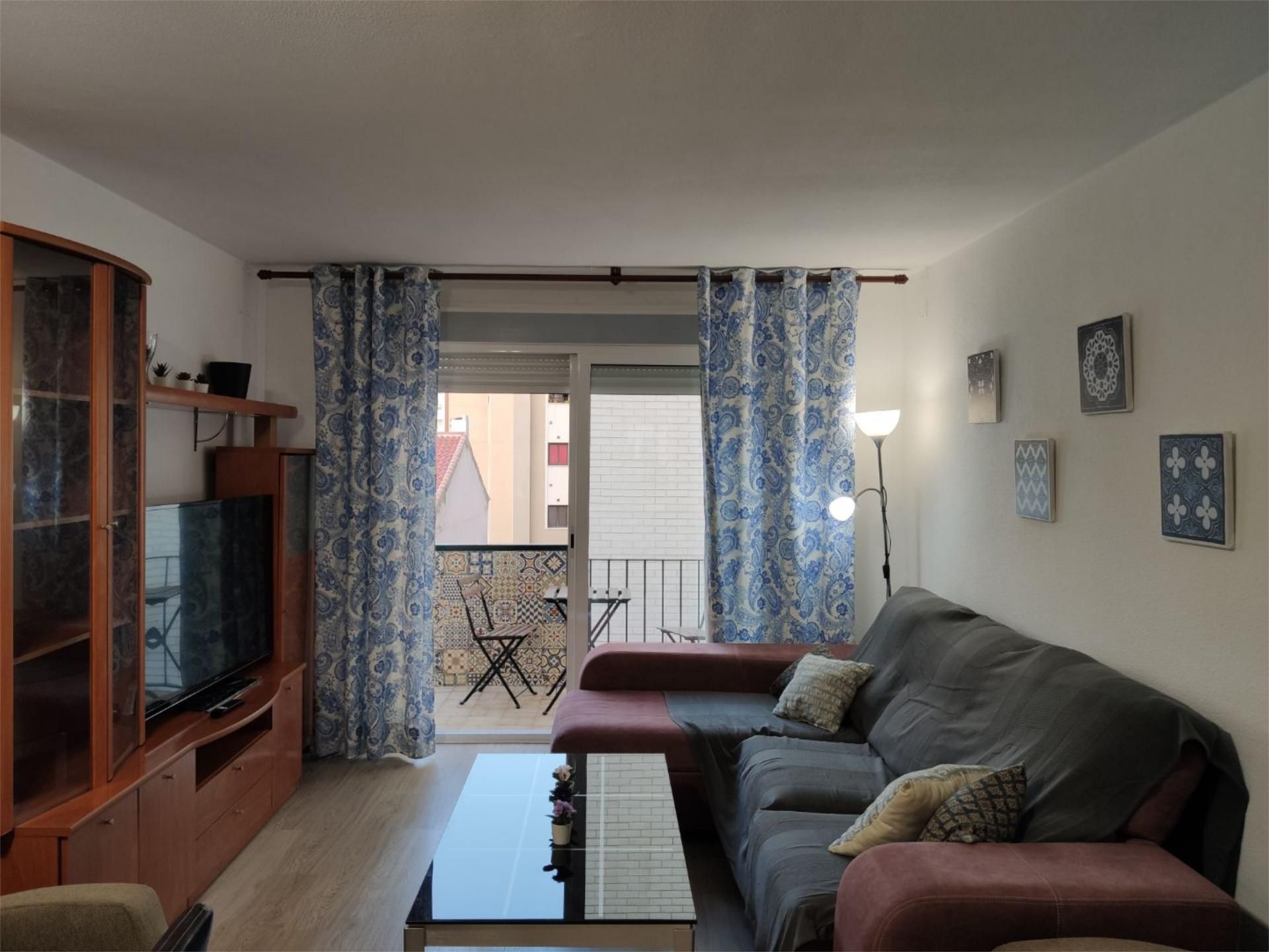 Sala d'estar de Pis de lloguer en Málaga Capital amb Parquet, Terrassa i Traster