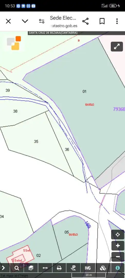 Constructible Land for sale in Santa Cruz de Bezana