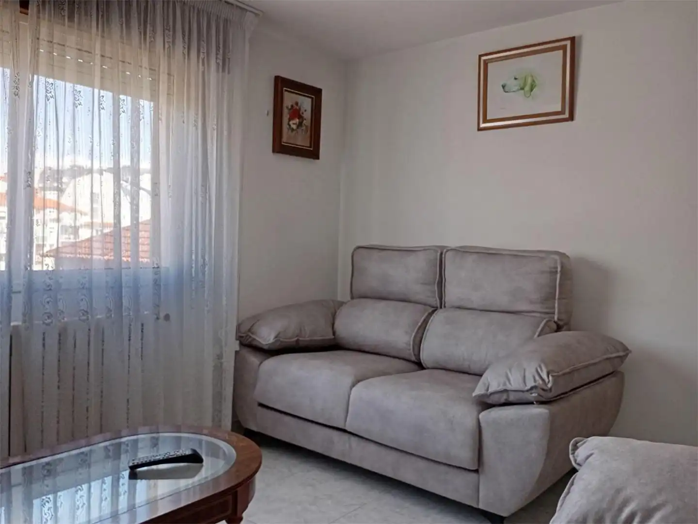 Pis de lloguer a Carretera de la Lanzada, 10, Adina - Portonovo Sala d'estar de Pis de lloguer en Sanxenxo amb Balcó