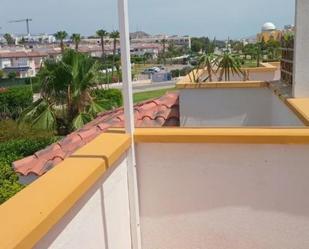 Terrassa de Àtic de lloguer en Vera amb Aire condicionat, Calefacció i Jardí privat