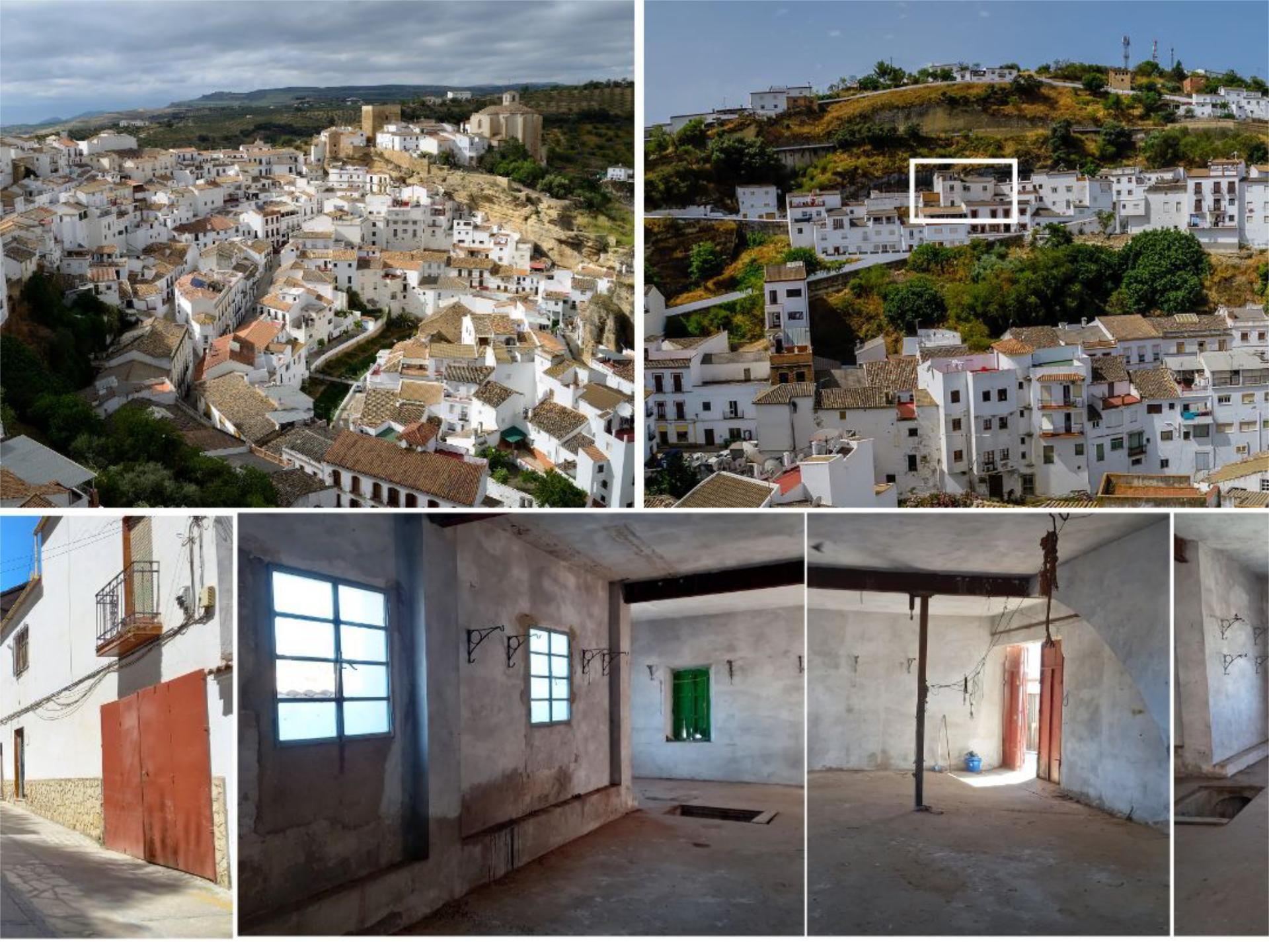 Vista exterior de Piso en venta en Setenil de las Bodegas