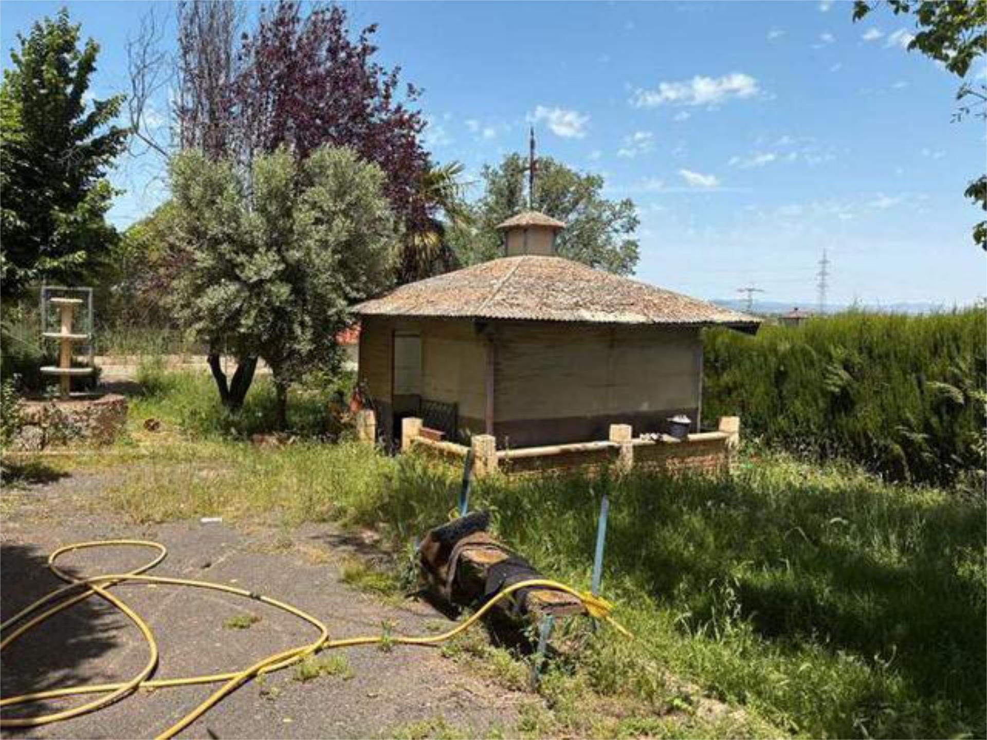 Exterior view of Single-family semi-detached for sale in Ciudad Real Capital  with Heating, Private garden and Terrace