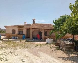 Exterior view of Single-family semi-detached for sale in Alguazas  with Private garden, Terrace and Swimming Pool