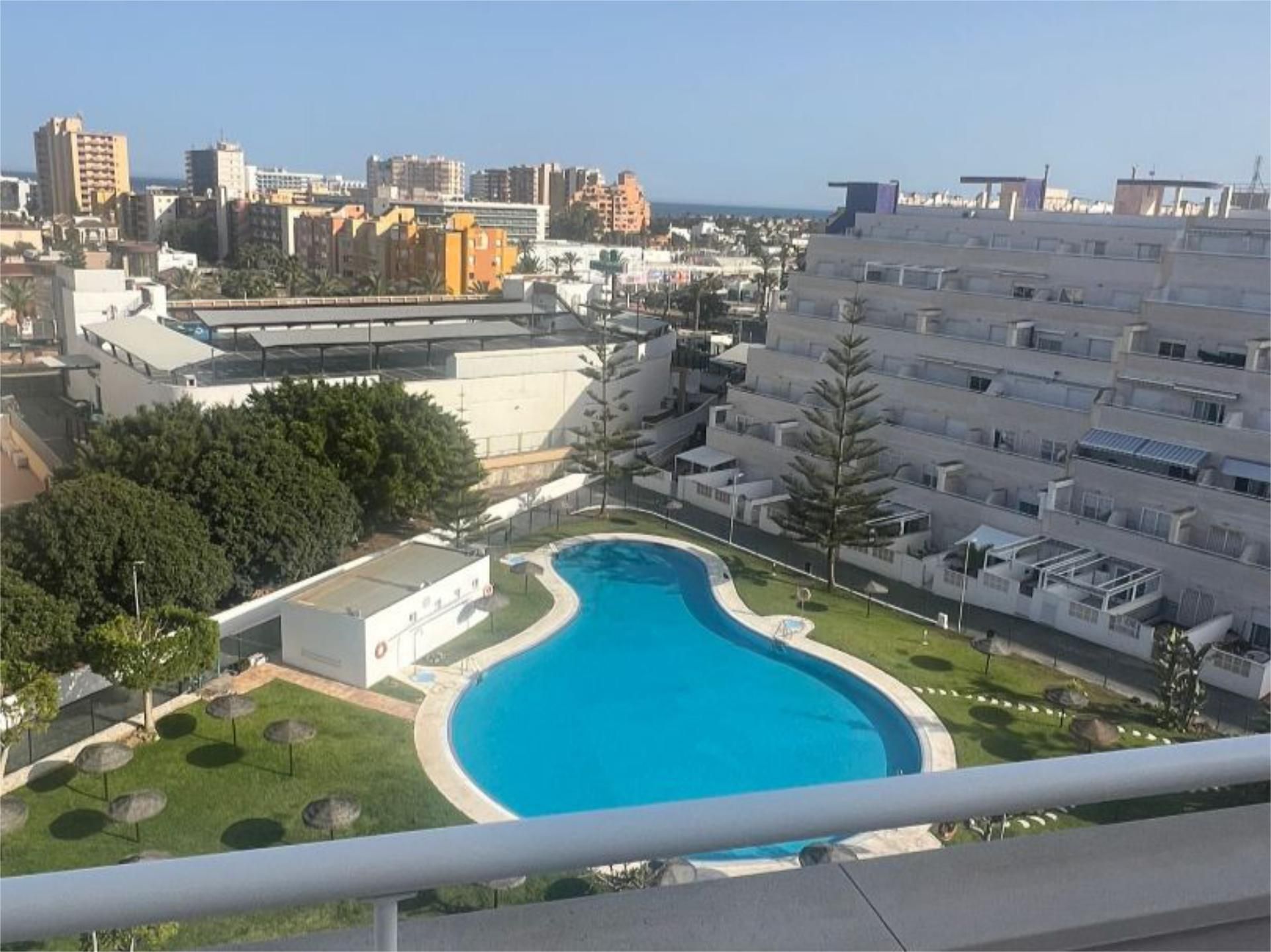 Swimming pool of Attic for sale in Roquetas de Mar  with Terrace and Swimming Pool