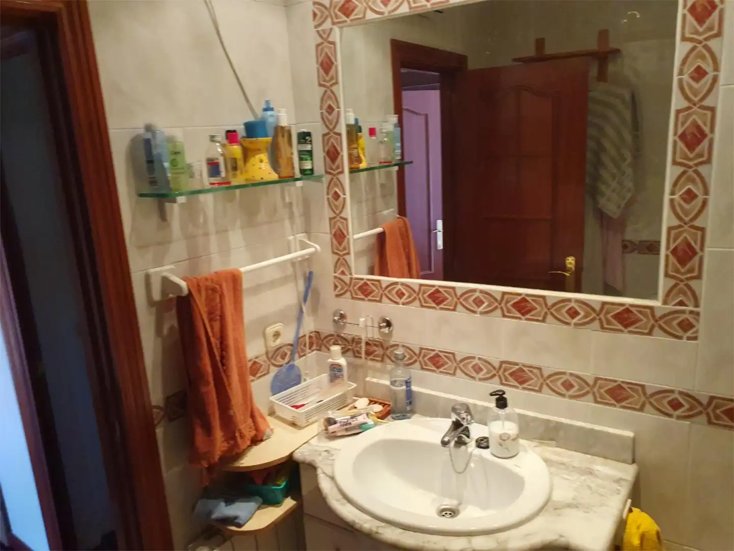 Baño de Casa adosada en venta en Wamba con Calefacción, Jardín privado y Parquet