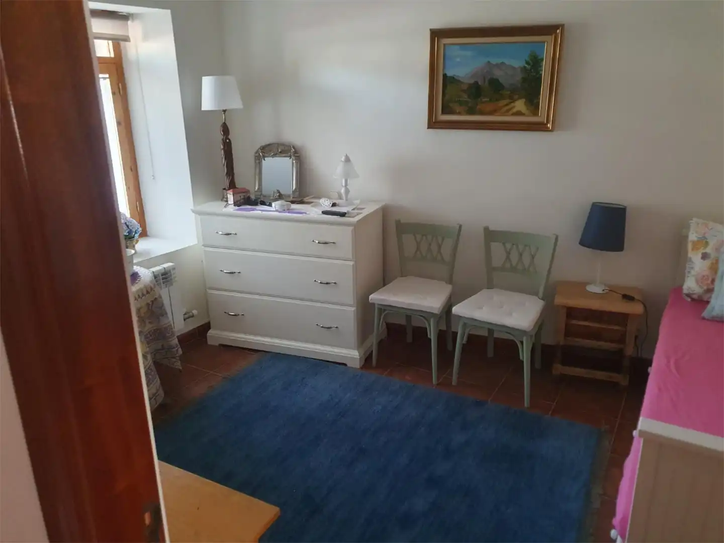 Habitación de Casa adosada en venta en Wamba con Calefacción, Jardín privado y Parquet