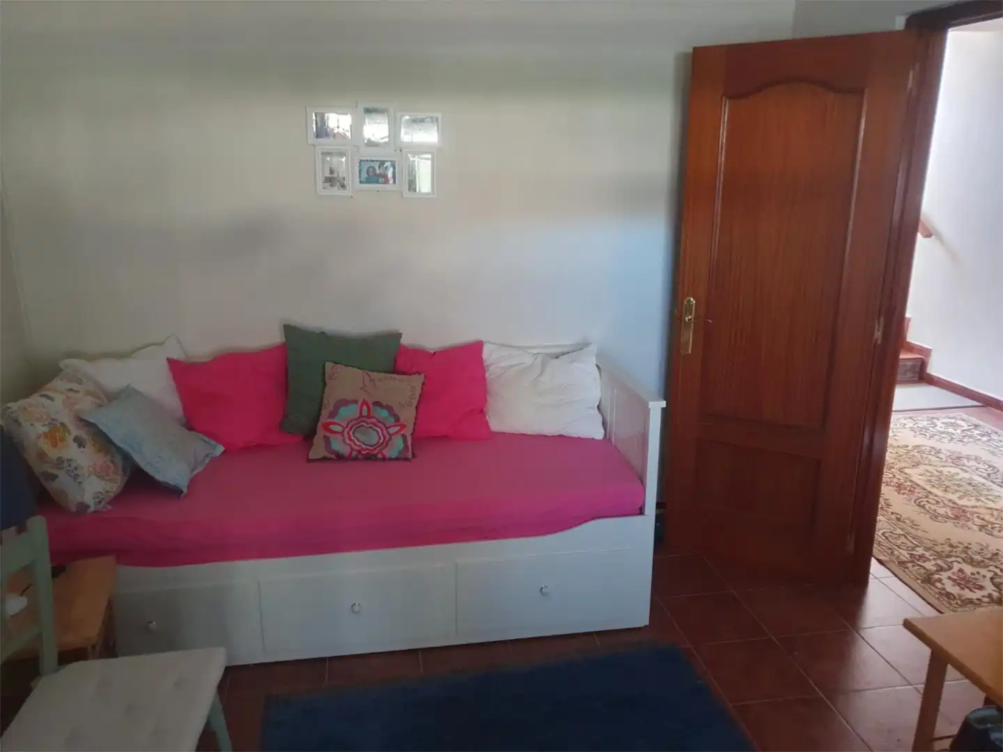 Habitación de Casa adosada en venta en Wamba con Calefacción, Jardín privado y Parquet