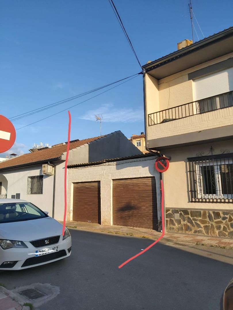 Vista exterior de Casa adosada en venda en Churriana de la Vega