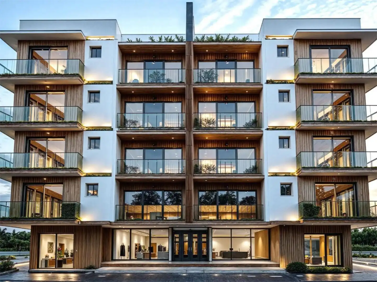 Flat for sale in Avinguda de la Pau, 41, Mercat - Mas Moixa Exterior view of Flat for sale in Blanes with Air Conditioner, Private garden and Terrace