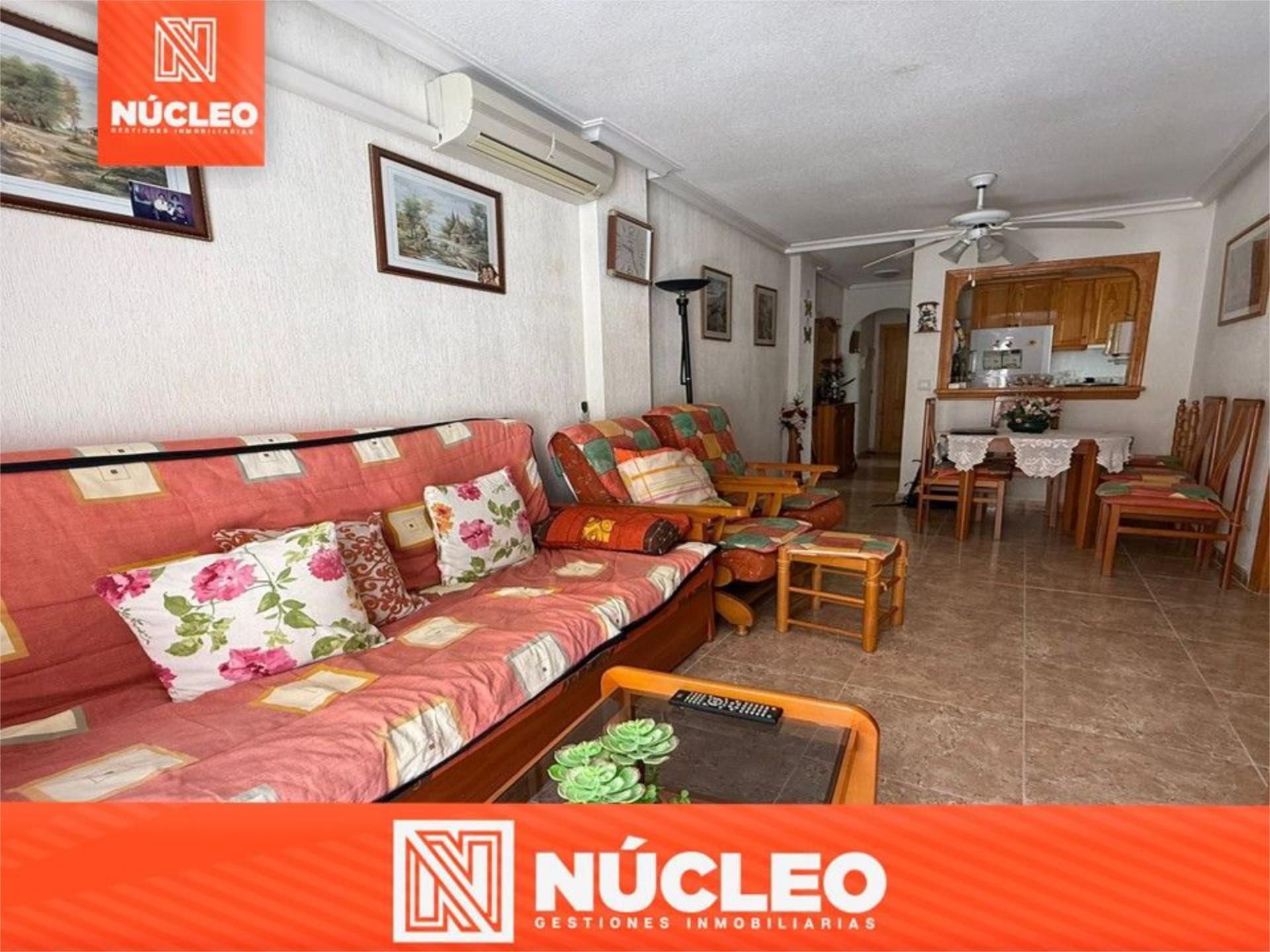 Living room of Flat for sale in Torrevieja  with Air Conditioner, Terrace and Swimming Pool
