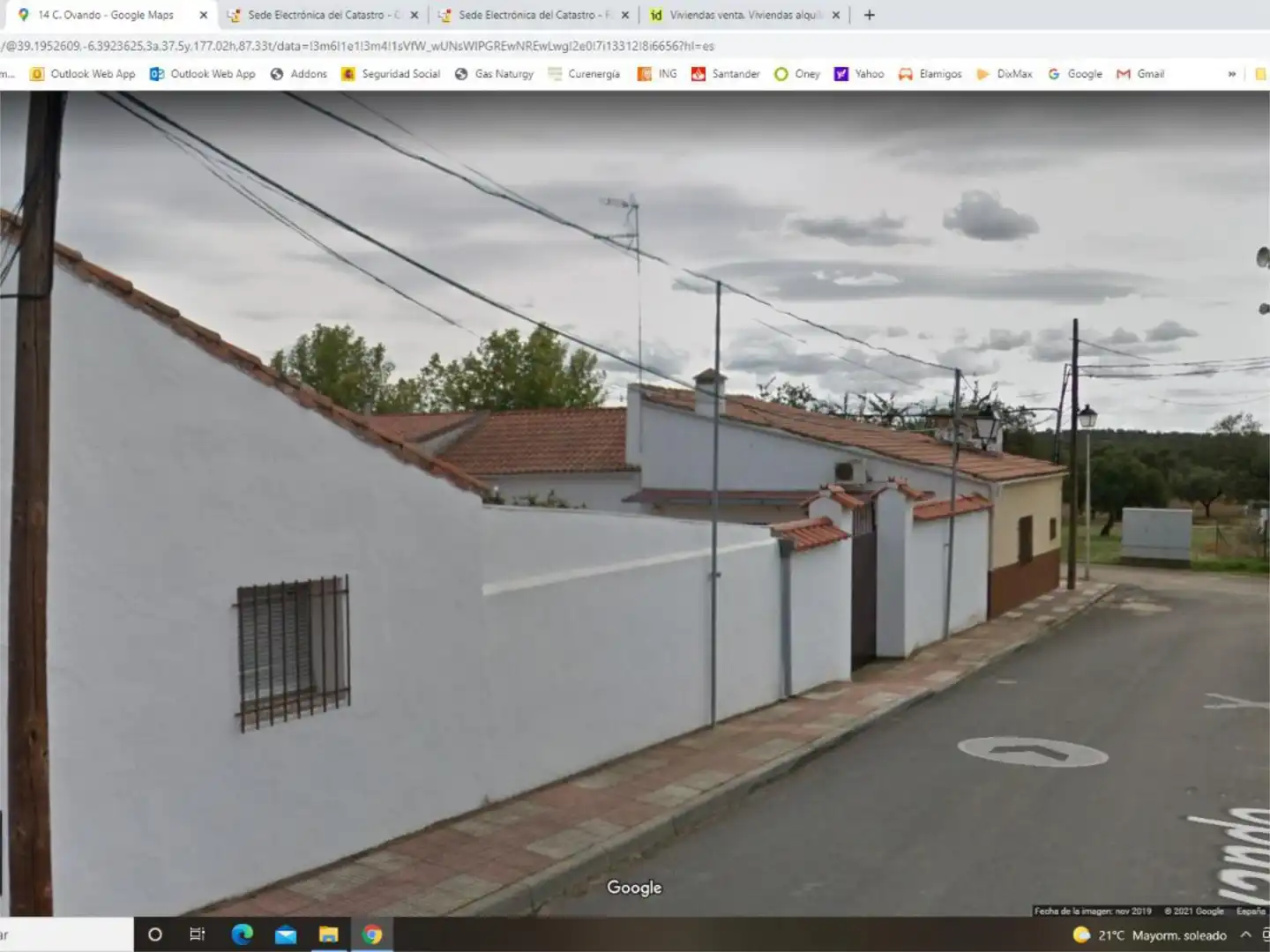 Detached homes for sale in Ronda del Sol, 9, Valdesalor - Rincón de Ballesteros Exterior view of Detached homes for sale in Cáceres with Private garden, Terrace and Storage room