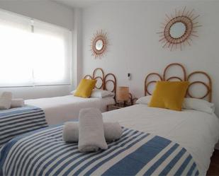 Bedroom of Flat to rent in  Cádiz Capital  with Air Conditioner, Furnished and Balcony