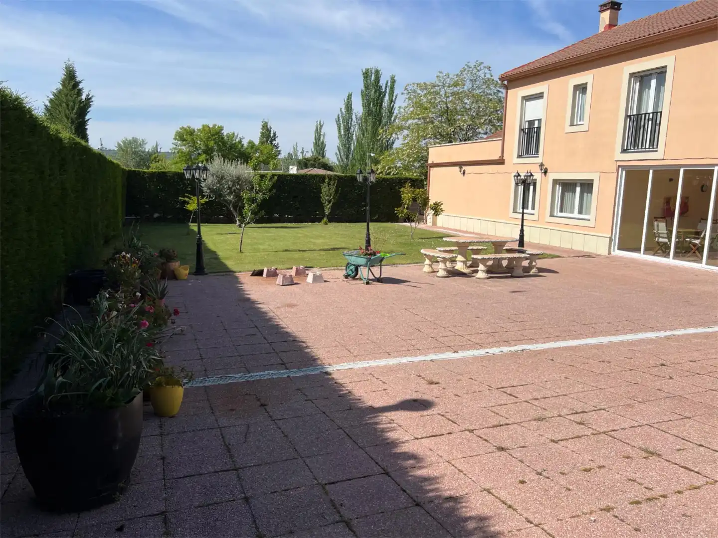 Terrace of Flat for sale in Renedo de Esgueva  with Heating, Private garden and Parquet flooring
