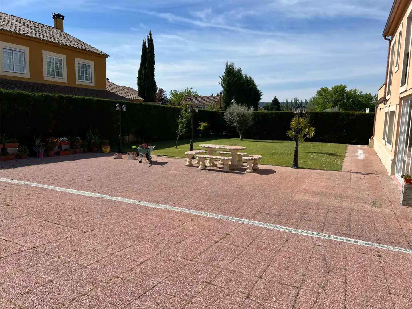 Garden of Flat for sale in Renedo de Esgueva  with Heating, Private garden and Parquet flooring