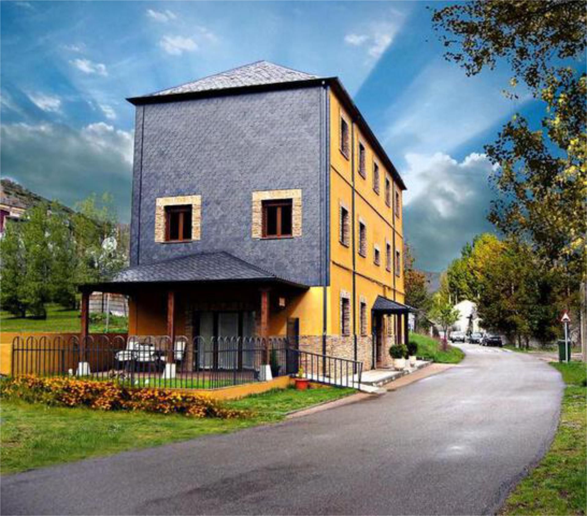 Vista exterior de Casa o xalet per a compartir en Igüeña amb Calefacció, Terrassa i Moblat
