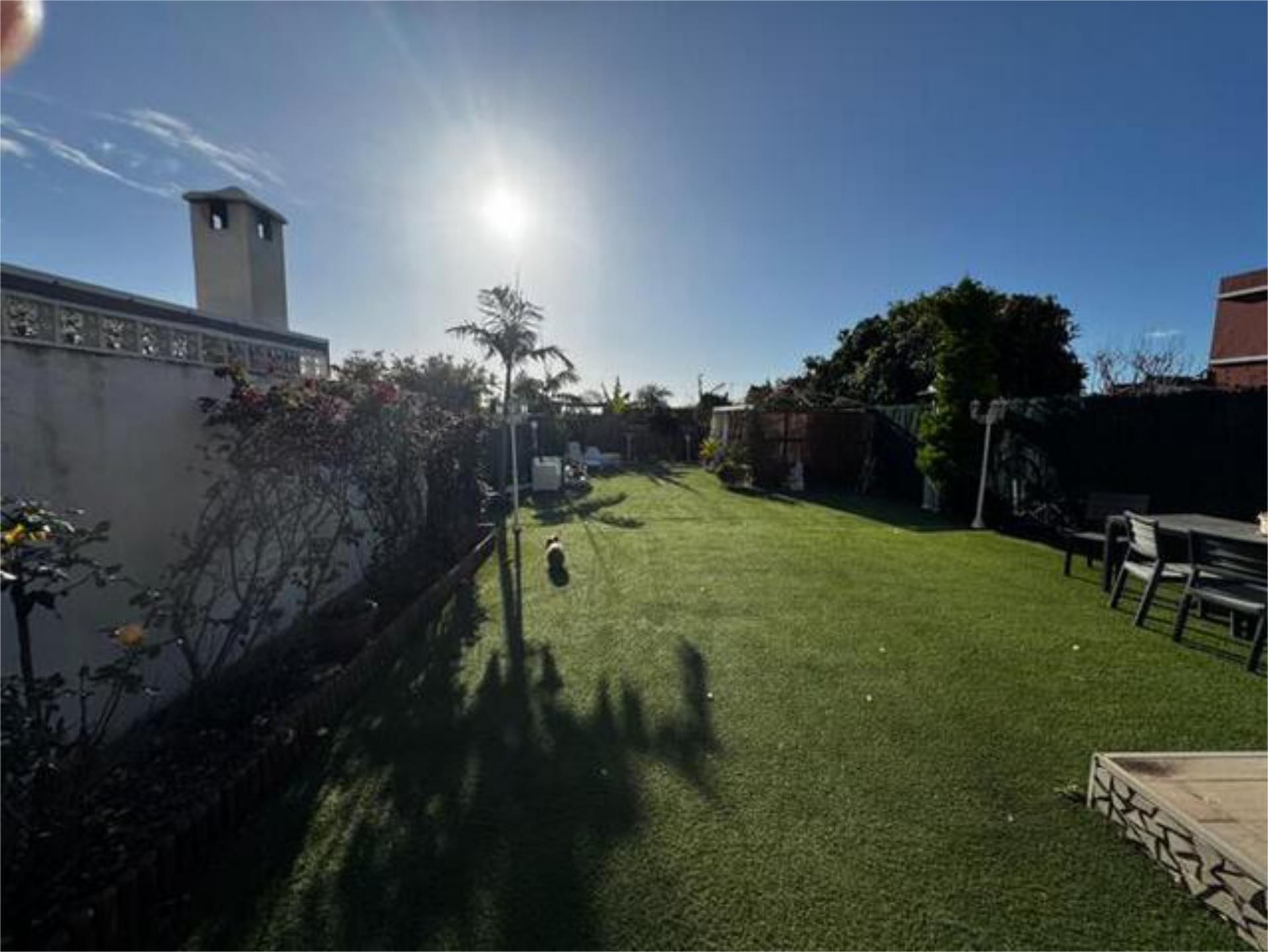 Garden of Single-family semi-detached for sale in San Cristóbal de la Laguna  with Private garden, Terrace and Furnished