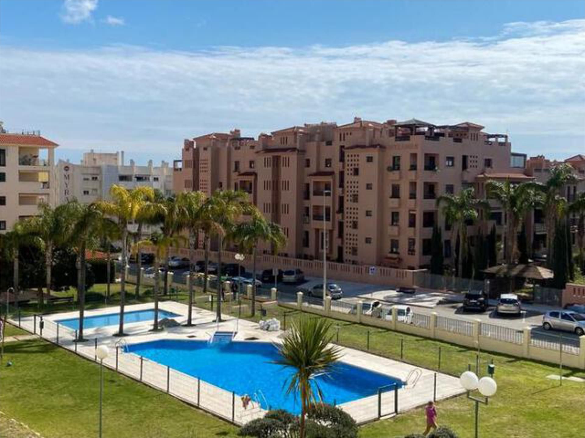 Exterior view of Flat for sale in Benalmádena  with Heating, Private garden and Terrace