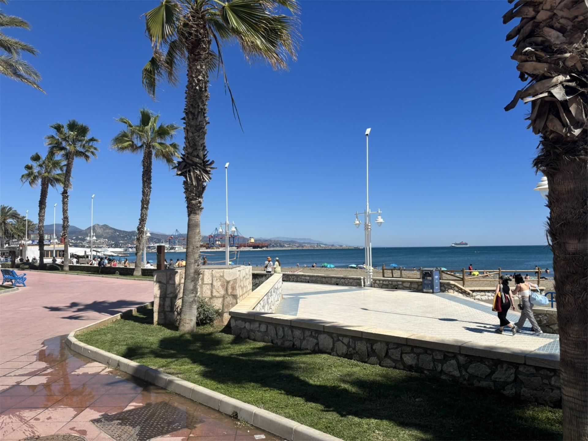Vista exterior de Planta baixa de lloguer en Málaga Capital