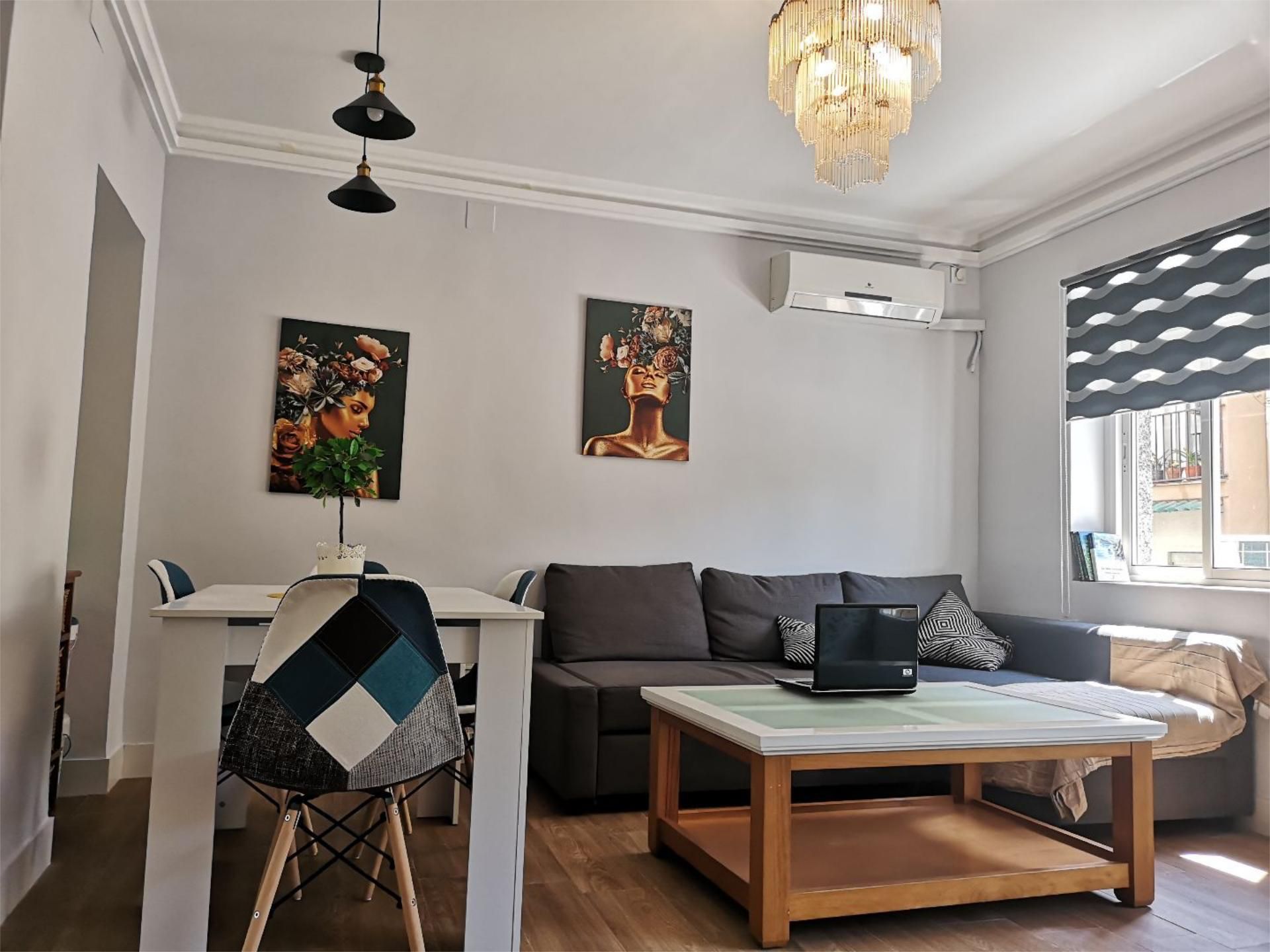 Living room of Flat to rent in  Jaén Capital  with Air Conditioner, Terrace and Balcony