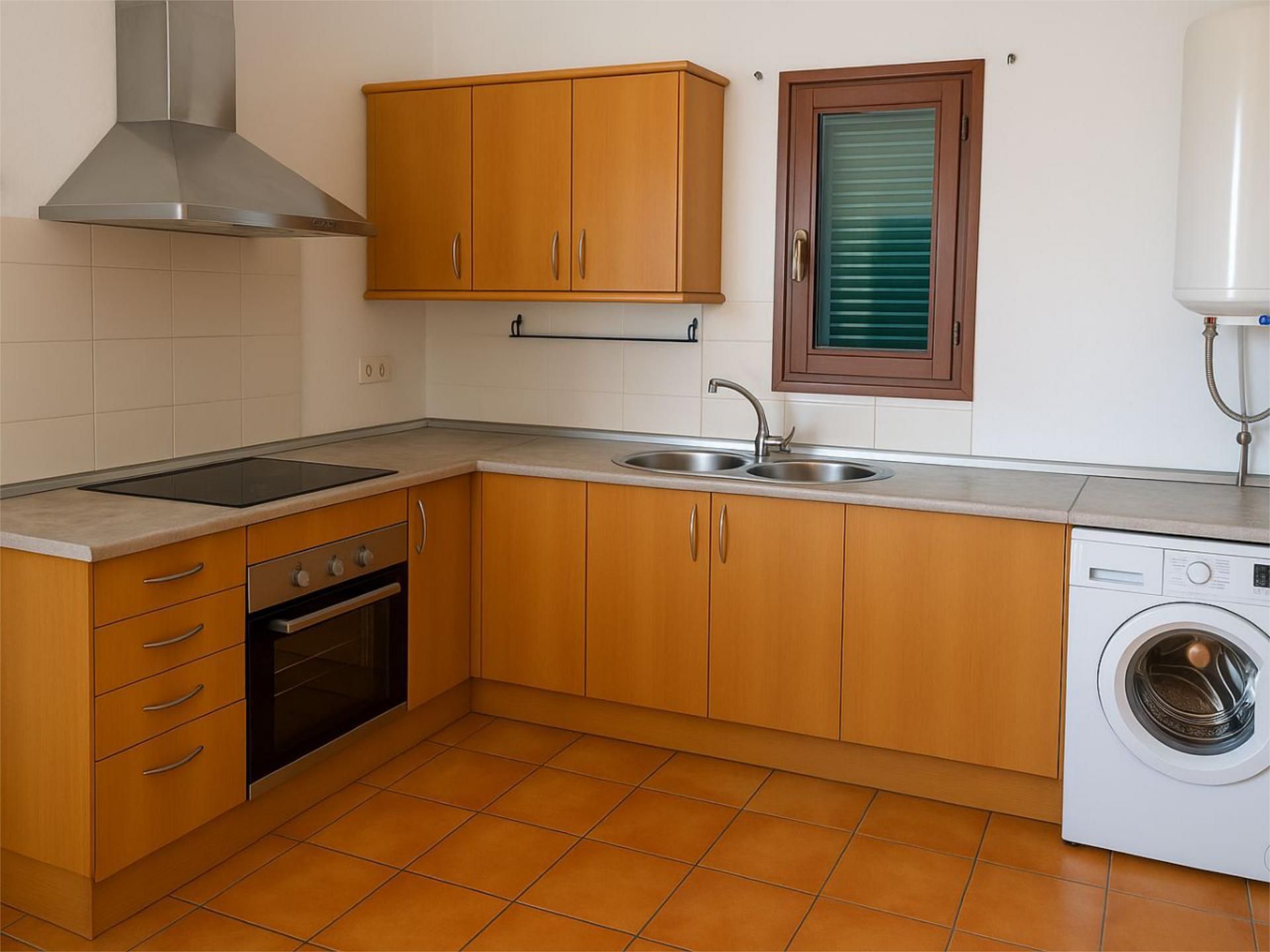 Kitchen of Flat for sale in Sant Joan  with Private garden, Terrace and Swimming Pool