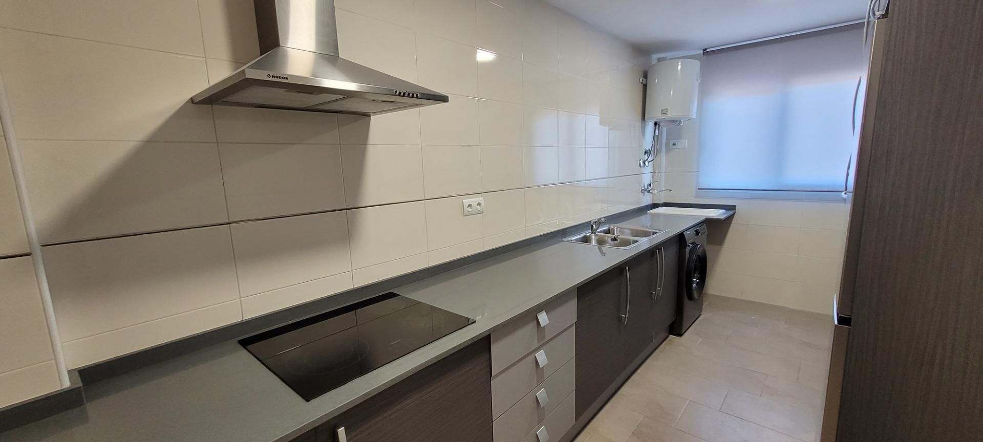 Kitchen of Flat to rent in Enguera  with Air Conditioner, Storage room and Oven