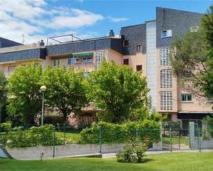 Exterior view of Flat for sale in Collado Villalba  with Heating, Private garden and Terrace