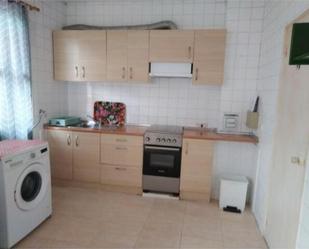 Kitchen of Flat to rent in Lugo Capital  with Heating, Terrace and Furnished