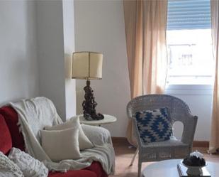 Sala d'estar de Pis de lloguer en Ciudad Real Capital amb Calefacció, Moblat i Balcó