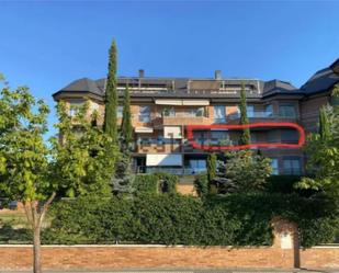 Exterior view of Flat for sale in Majadahonda  with Air Conditioner, Terrace and Swimming Pool