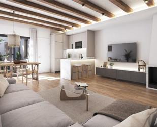 Living room of Flat for sale in  Barcelona Capital  with Air Conditioner, Heating and Parquet flooring