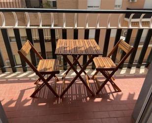 Balcony of Flat to rent in  Almería Capital  with Heating, Terrace and Storage room